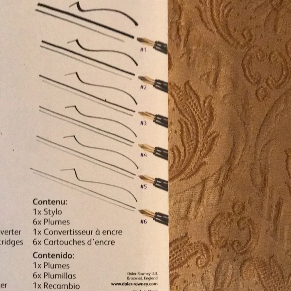 Calligraphy Set NWT - Picture 5 of 8